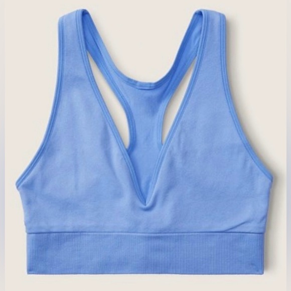 NWT PINK Victoria's Secret Seamless Plunge Bralette - Picture 3 of 7